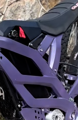 Carbon fiber Battery cover guard for surron/falcon pro