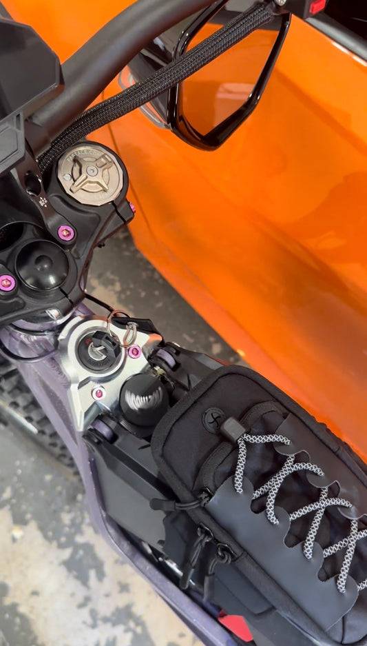 Pop socket for ignition cover