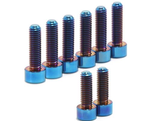 Triple clamp Titanium bolts